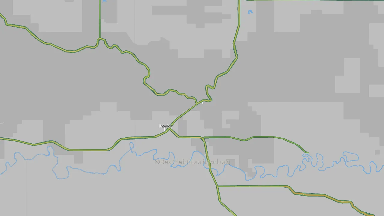 Interior, SD Map of Noise Levels in Interior