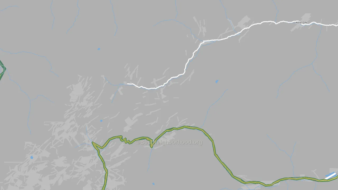 Ironton, CO Map of Noise Levels in Ironton