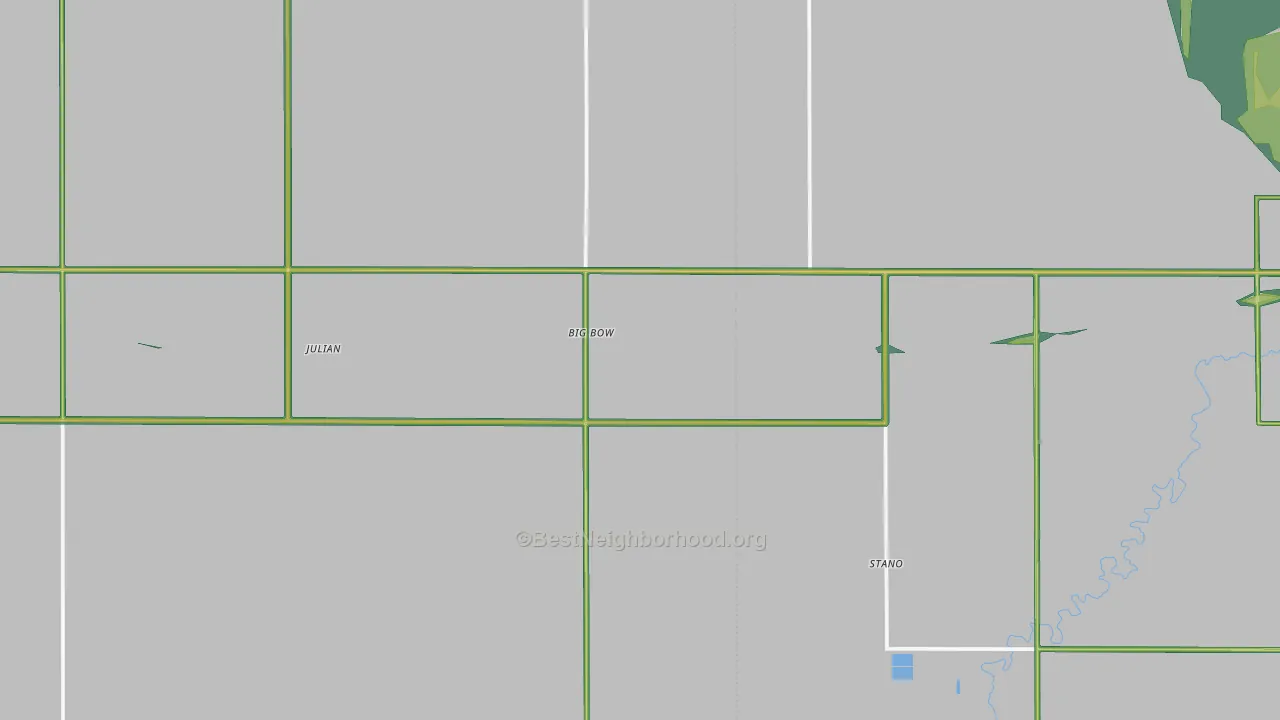 Johnson, KS Map of Noise Levels in Johnson