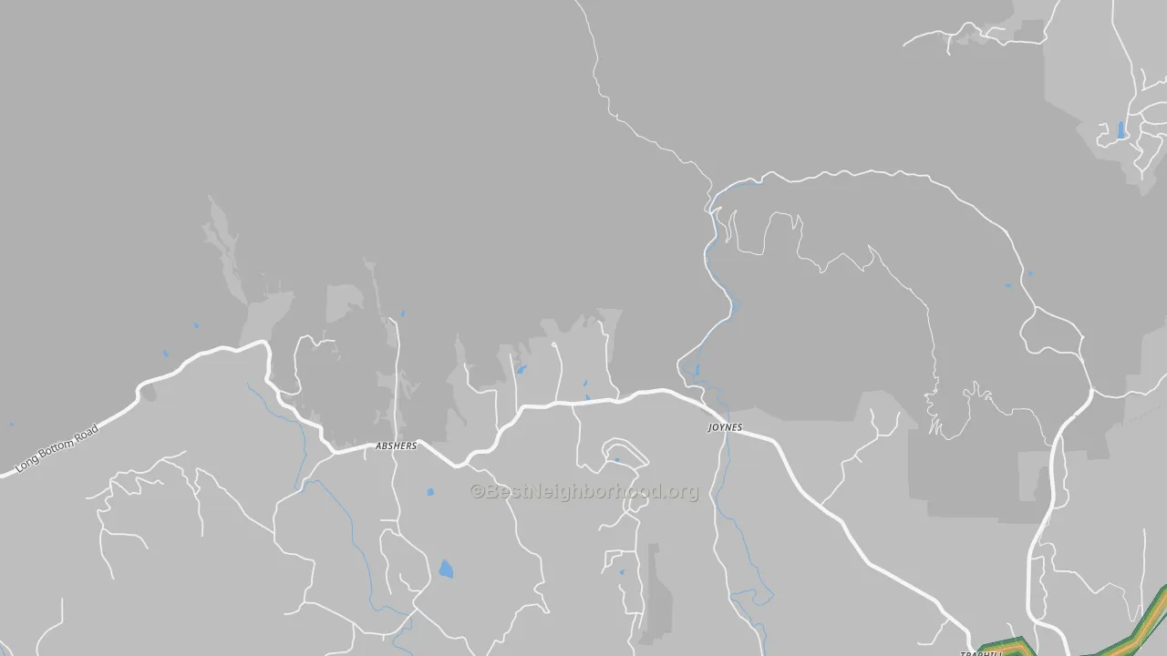 Joynes, NC Map of Noise Levels in Joynes