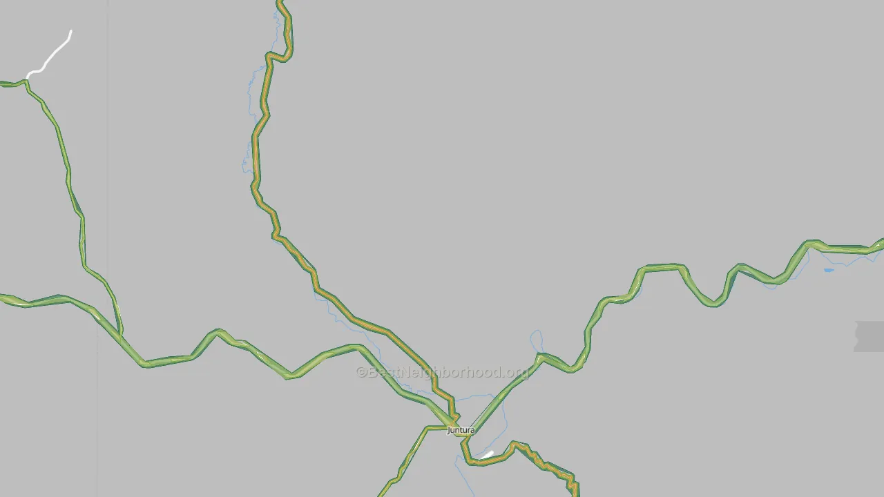 Juntura, OR Map of Noise Levels in Juntura