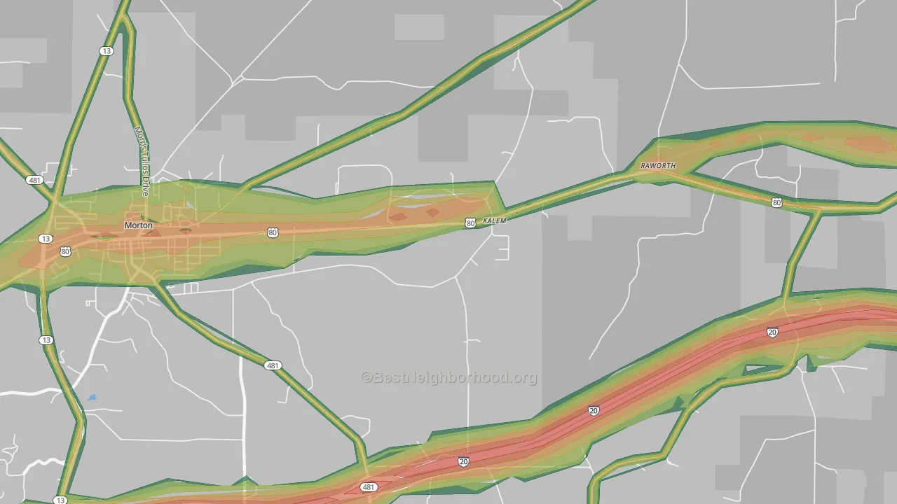 Kalem, MS Map of Noise Levels in Kalem