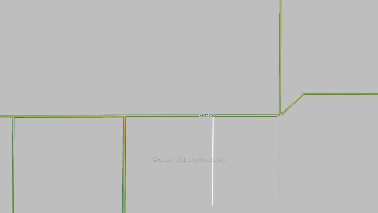 Kalvesta, KS Map of Noise Levels in Kalvesta