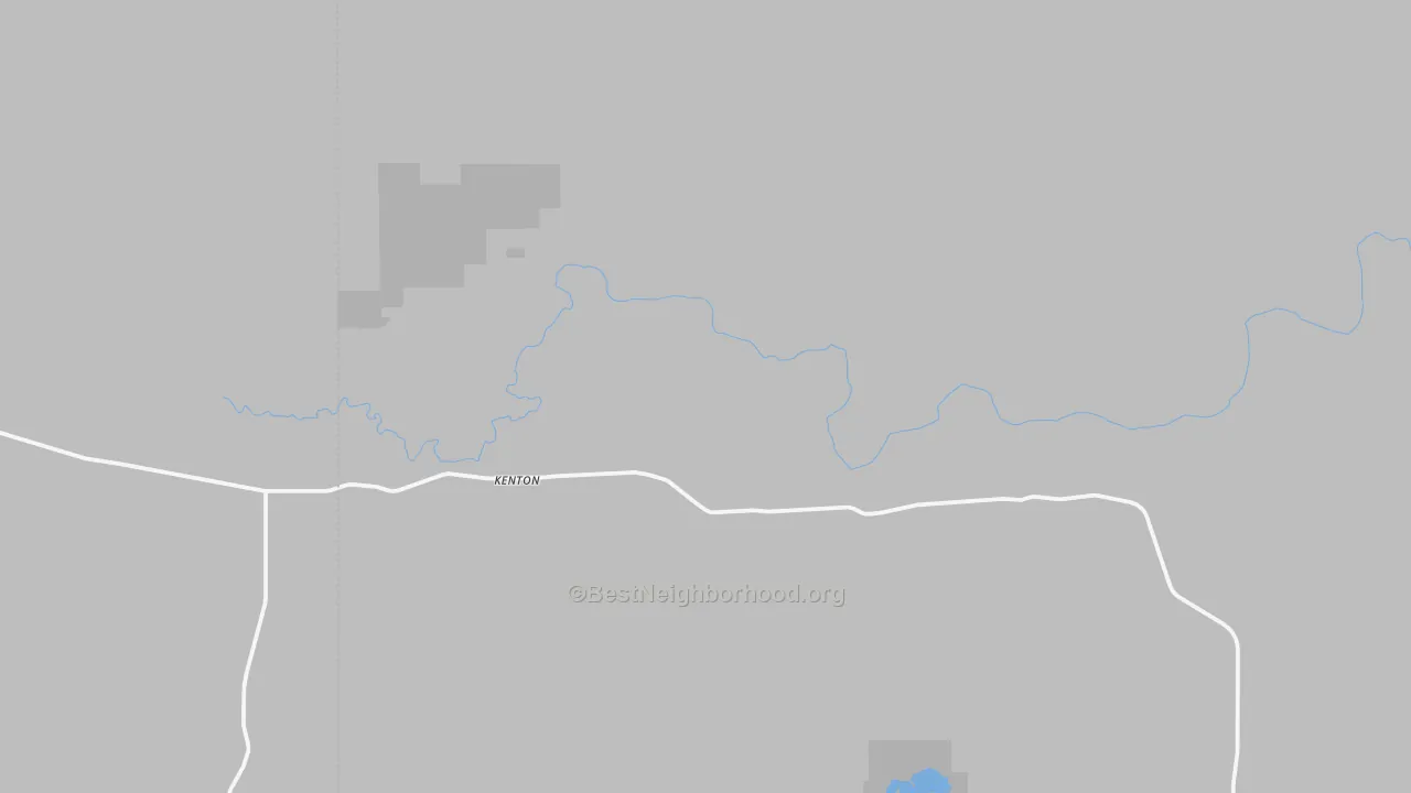 Kenton, OK Map of Noise Levels in Kenton