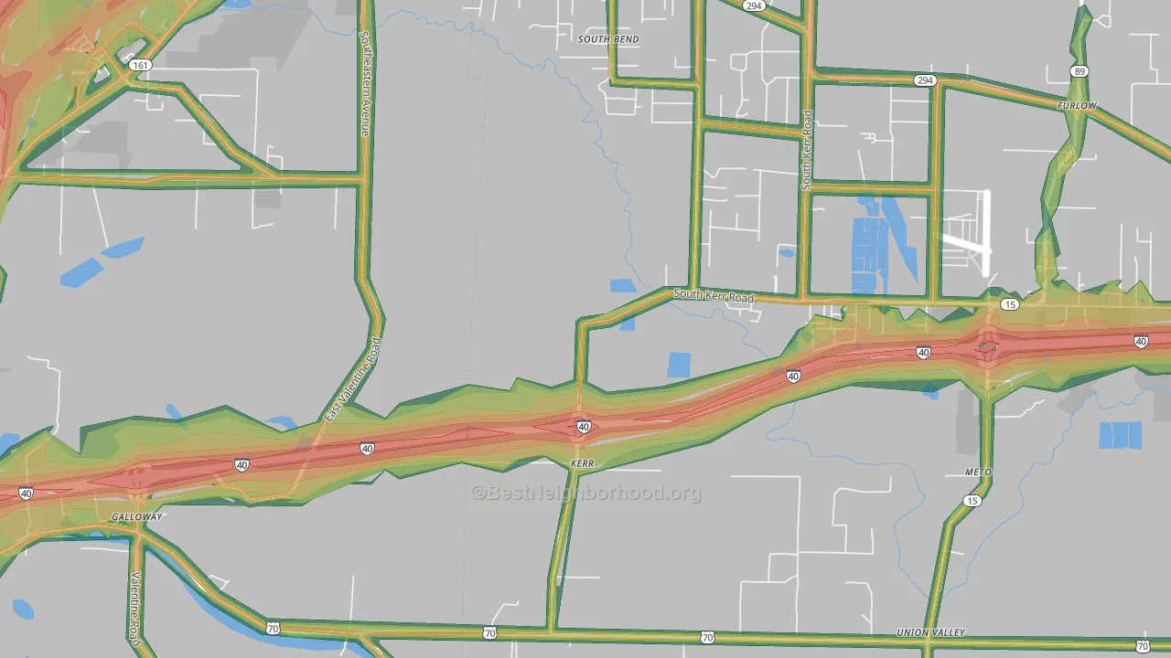 Kerr, AR Map of Noise Levels in Kerr
