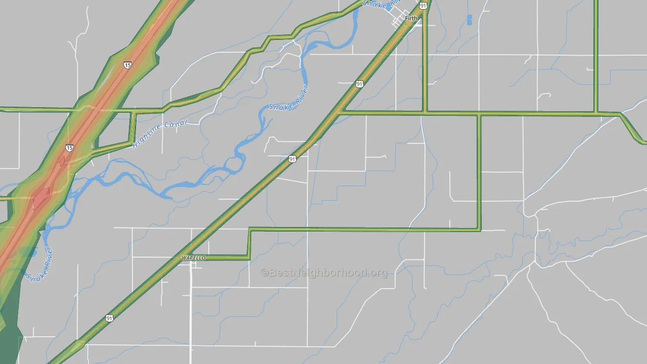 Kimball, ID Map of Noise Levels in Kimball