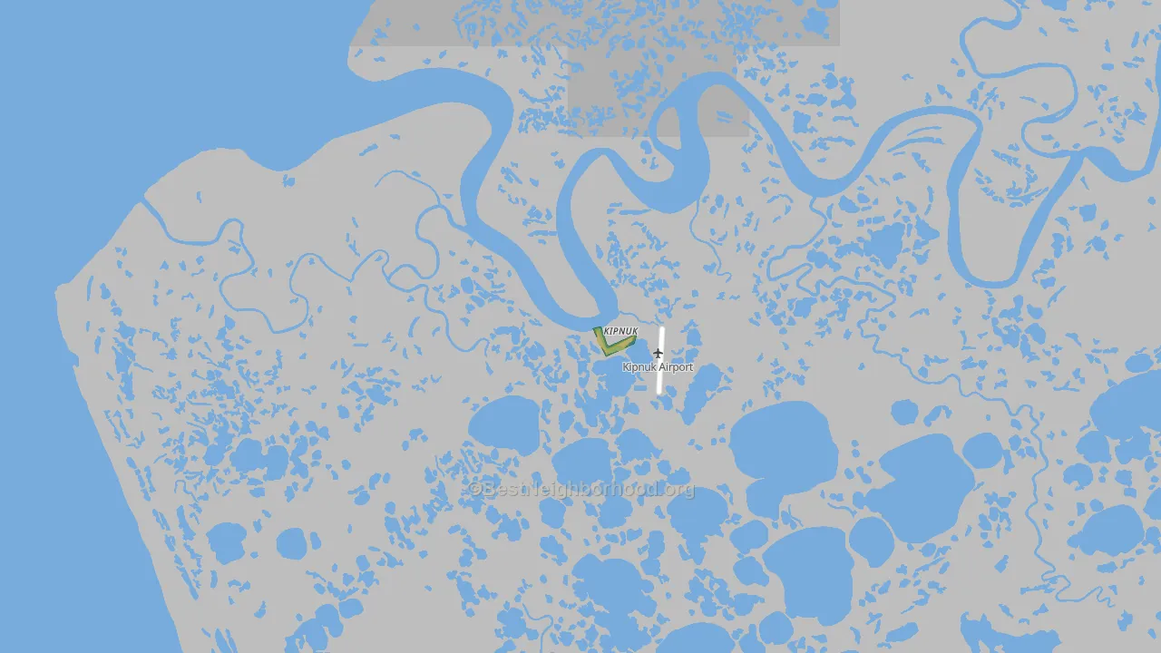 Kipnuk, AK Map of Noise Levels in Kipnuk