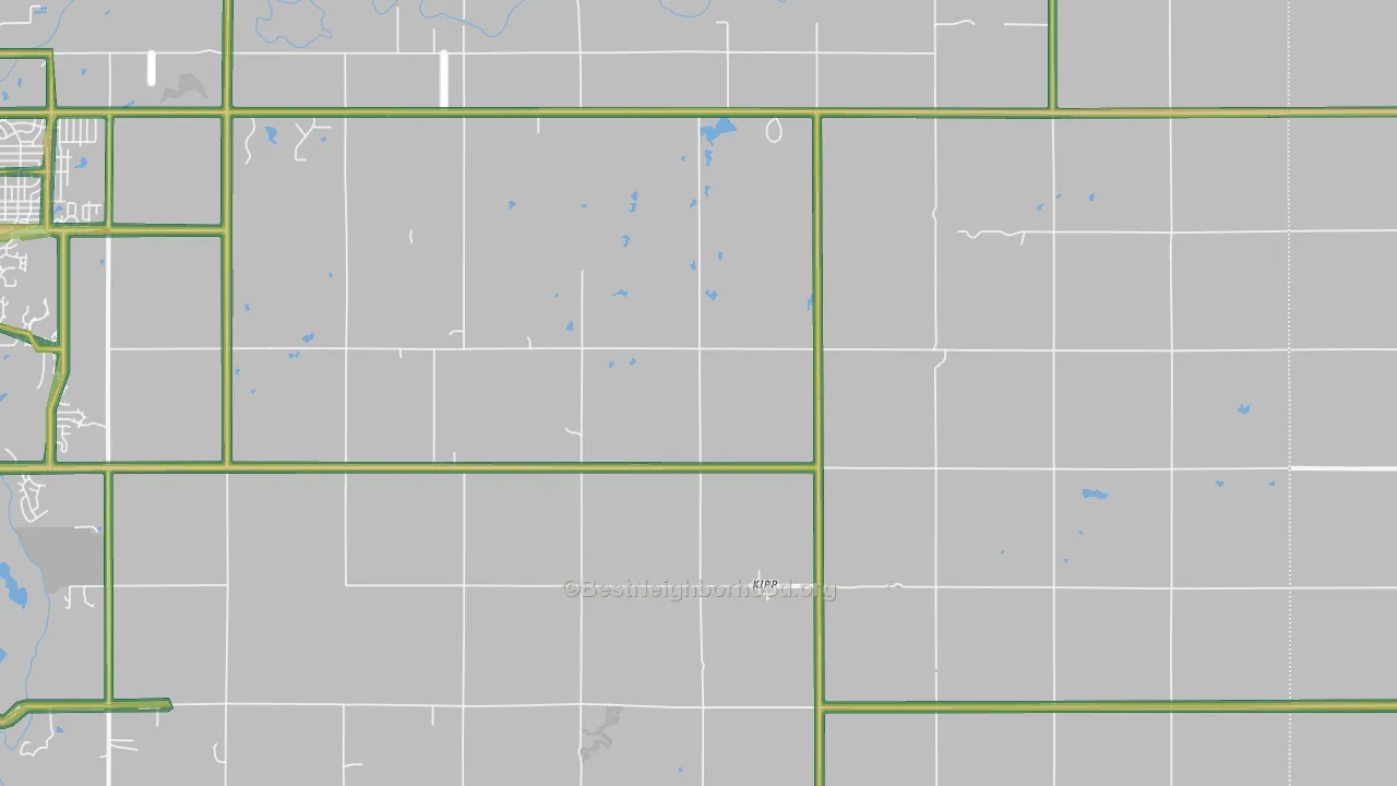 Kipp, KS Map of Noise Levels in Kipp