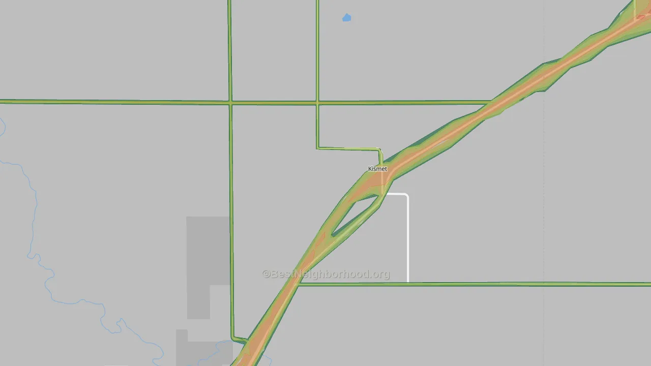 Kismet, KS Map of Noise Levels in Kismet