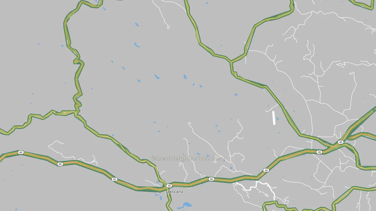 Klau, CA Map of Noise Levels in Klau