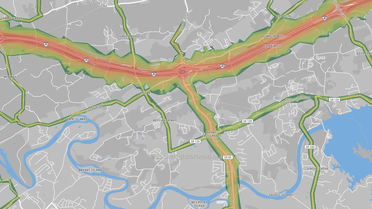 Kodak, TN Map of Noise Levels in Kodak