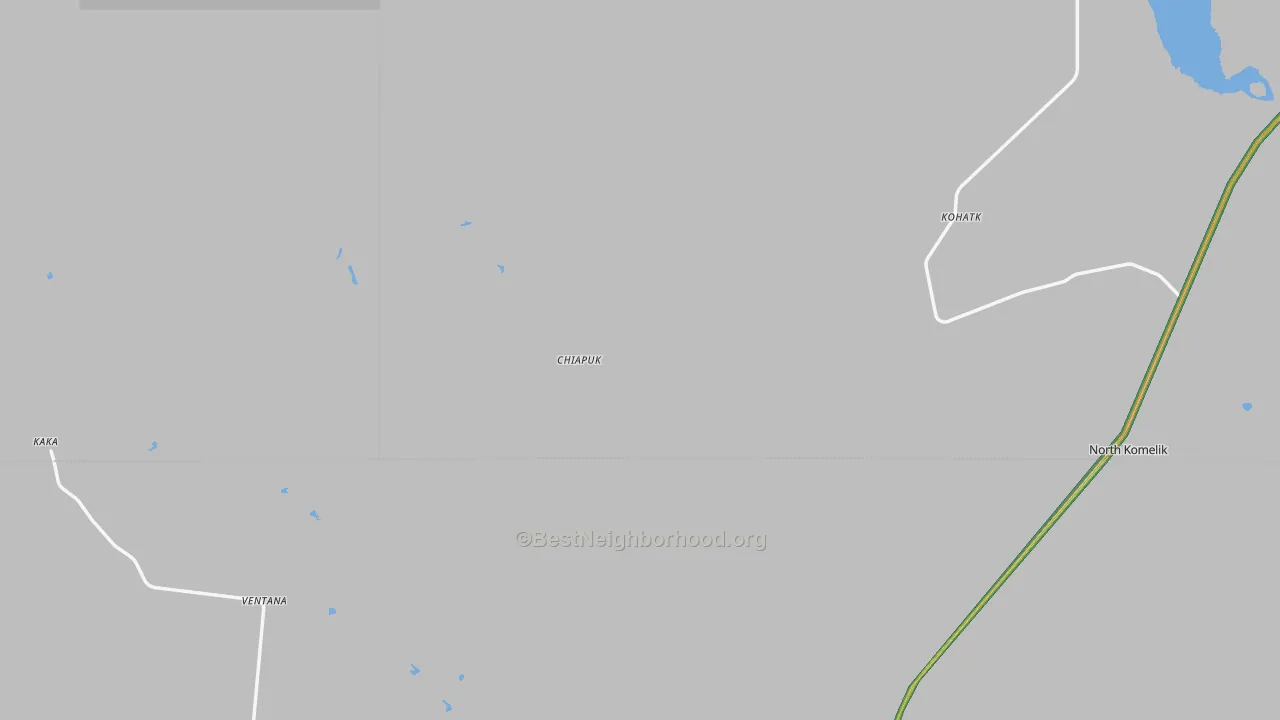 Kohatk, AZ Map of Noise Levels in Kohatk