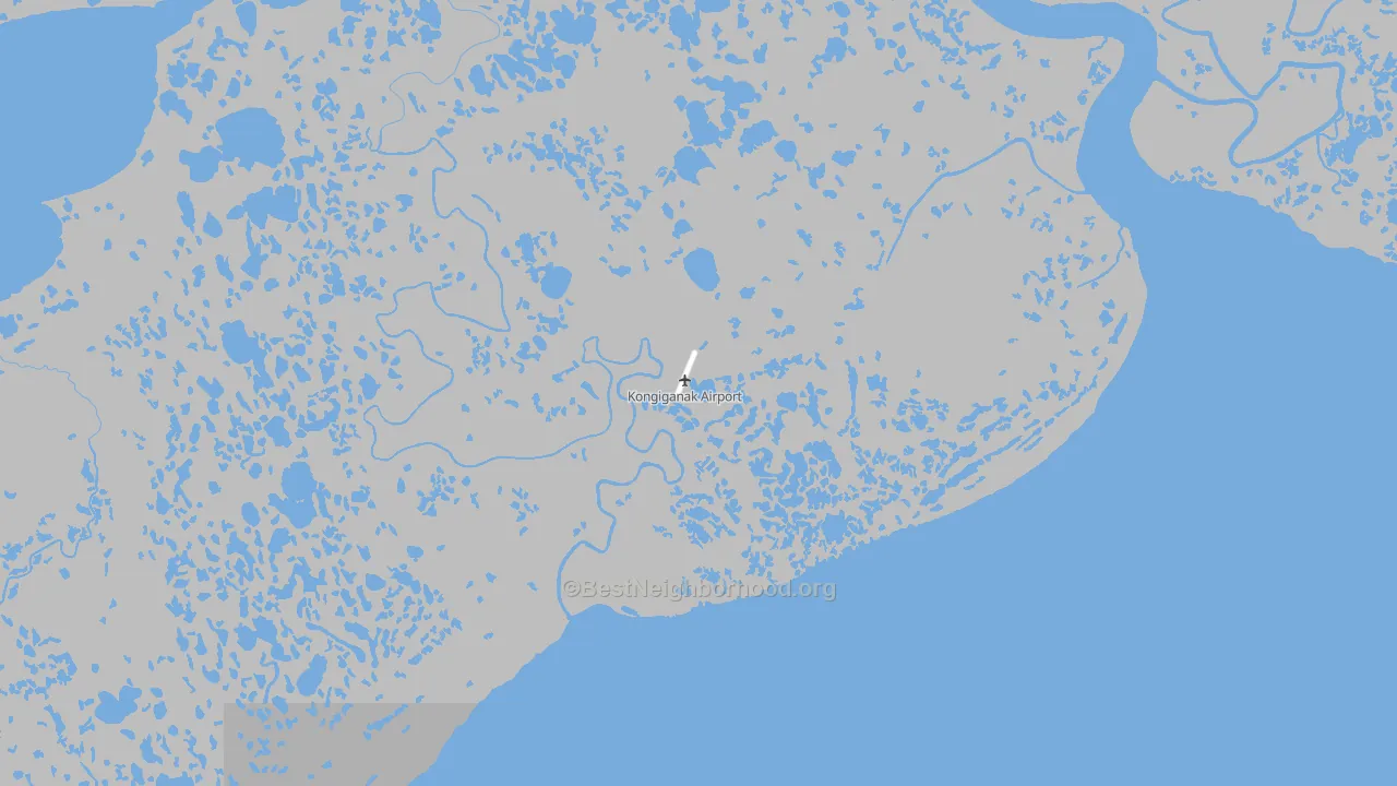 Kongiganak, AK Map of Noise Levels in Kongiganak