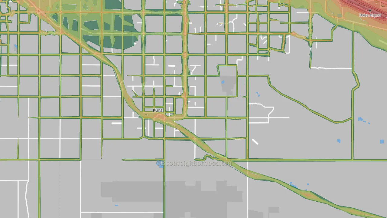Kuna, ID Map of Noise Levels in Kuna