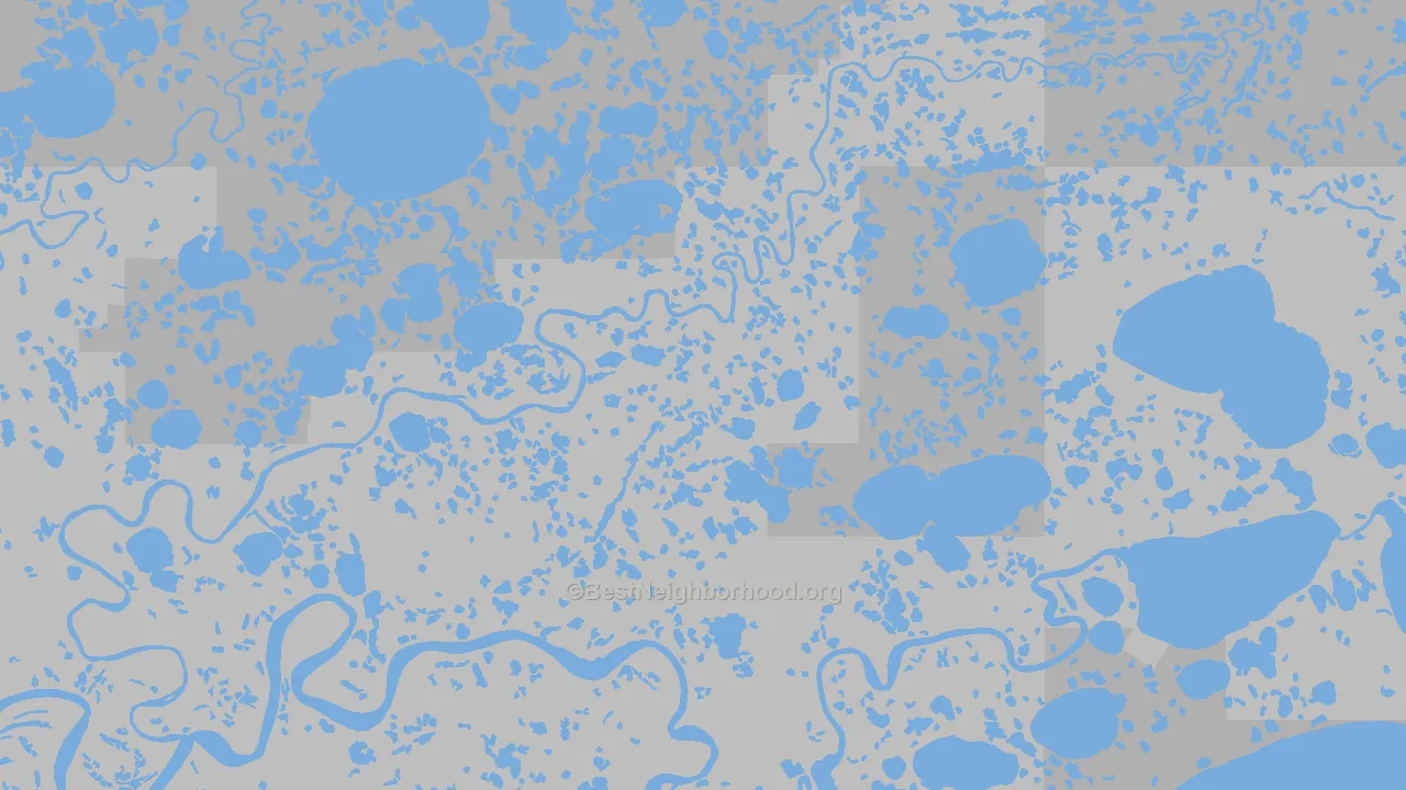 Kwigillingok, AK Map of Noise Levels in Kwigillingok