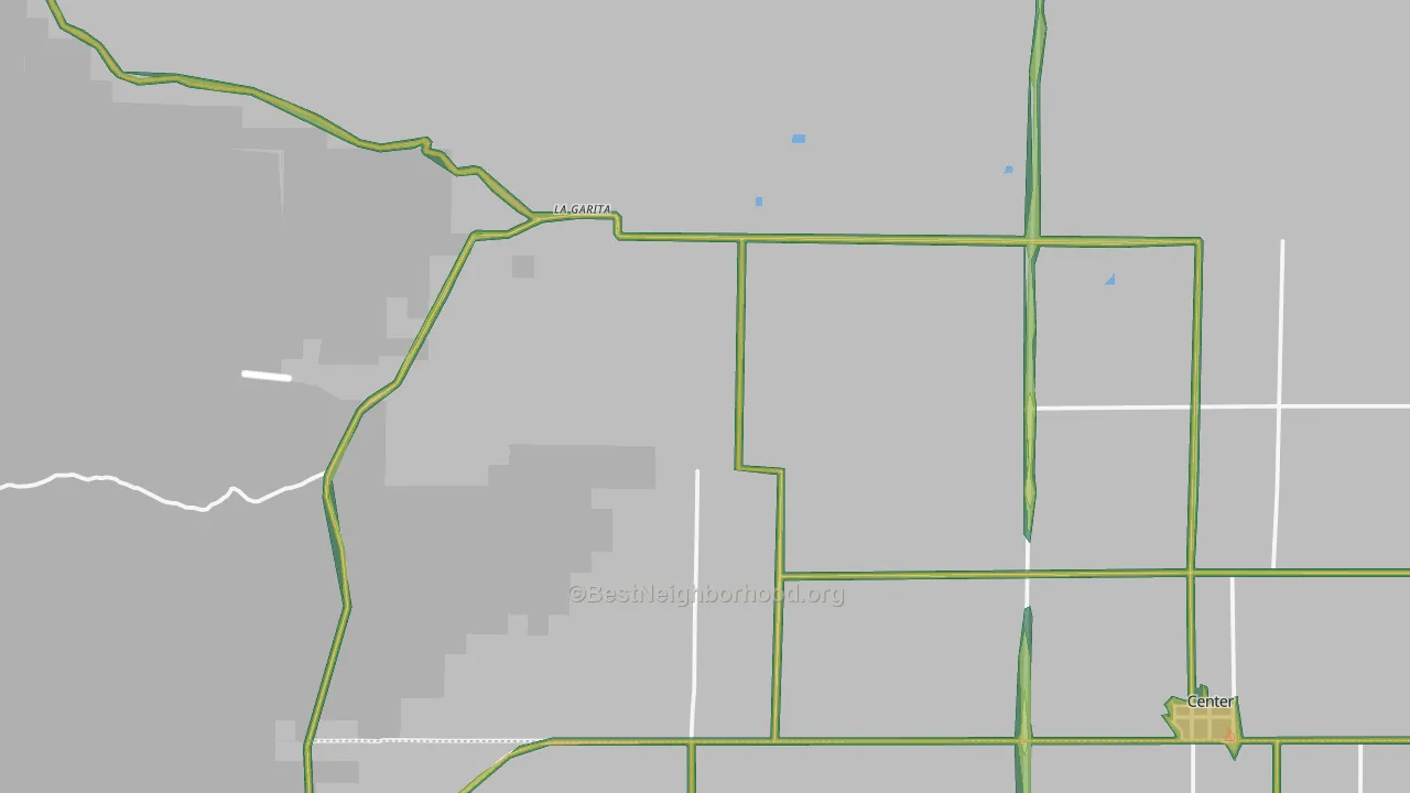 La Garita, CO Map of Noise Levels in La Garita
