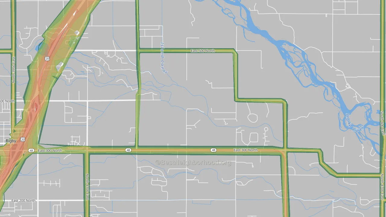 Labelle, ID Map of Noise Levels in Labelle