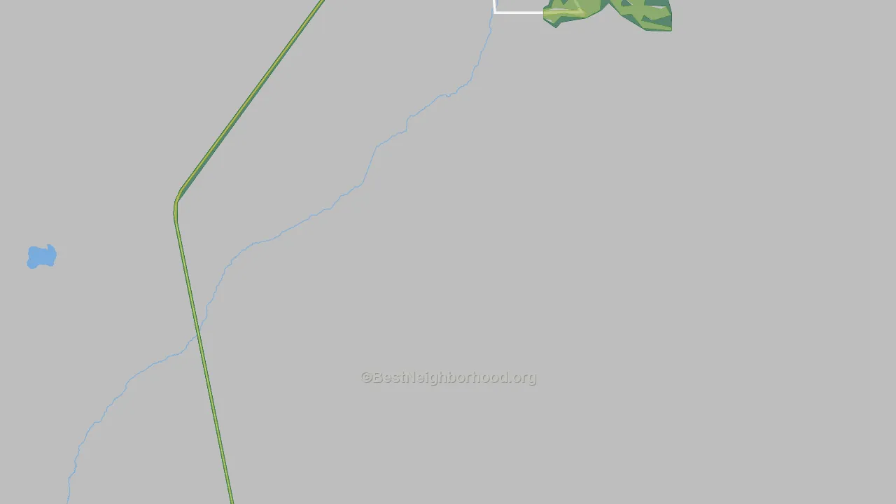 Lander County, NV Map of Noise Levels in Lander County
