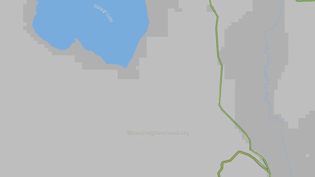 Lawen, OR Map of Noise Levels in Lawen