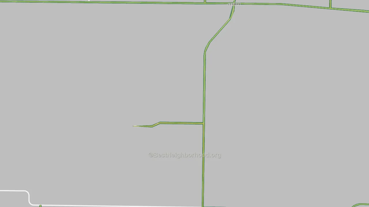 Lehman, TX Map of Noise Levels in Lehman