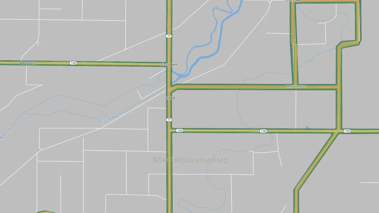 Lennie, AR Map of Noise Levels in Lennie