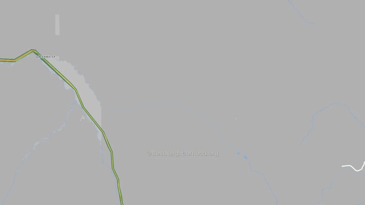 Lester, WA Map of Noise Levels in Lester