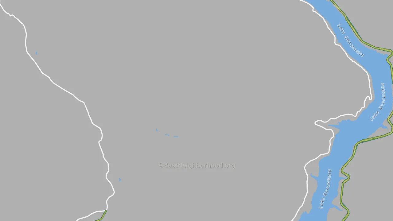 Lincoln County, MT Map of Noise Levels in Lincoln County