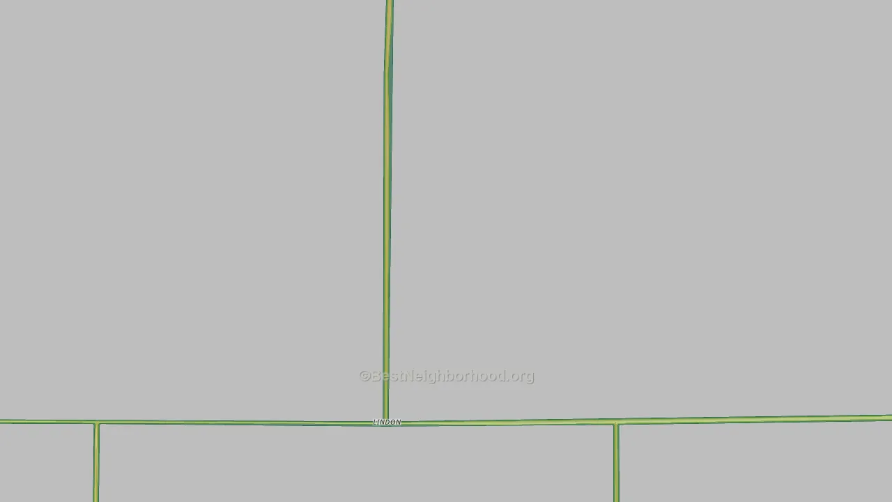 Lindon, CO Map of Noise Levels in Lindon