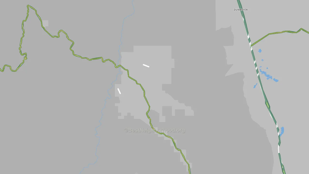 Little Lake, CA Map of Noise Levels in Little Lake