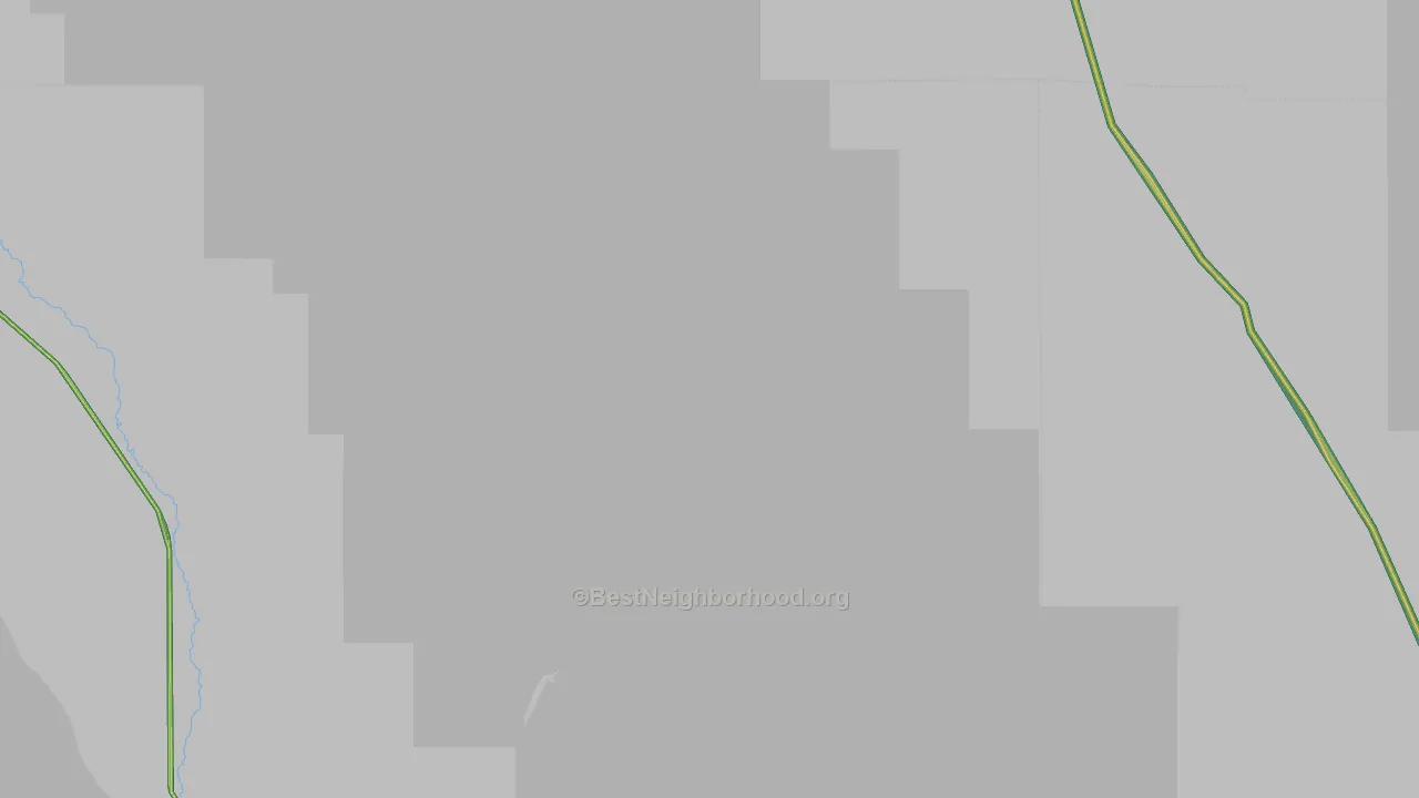 Lone Pine, ID Map of Noise Levels in Lone Pine