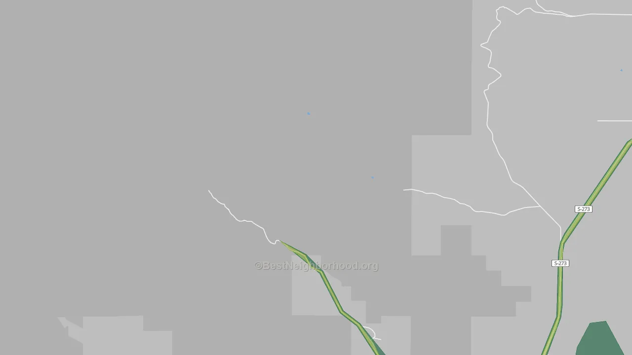 Lost Creek, MT Map of Noise Levels in Lost Creek