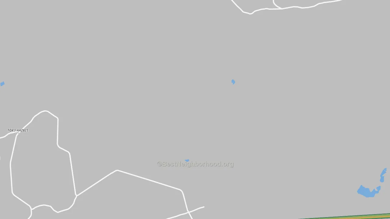 Low Mountain, AZ Map of Noise Levels in Low Mountain