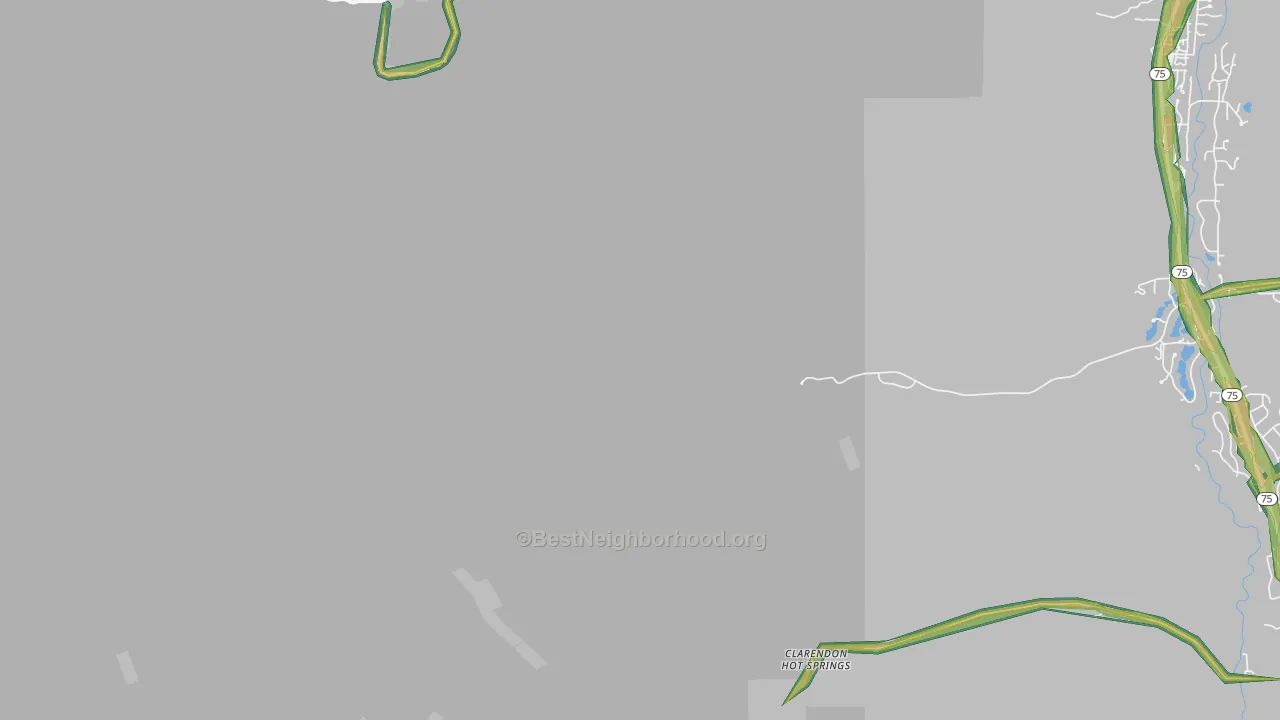 Magic City, ID Map of Noise Levels in Magic City