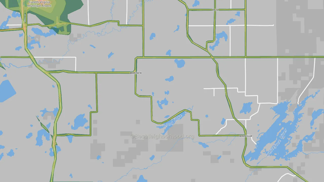 Makinen, MN Map of Noise Levels in Makinen