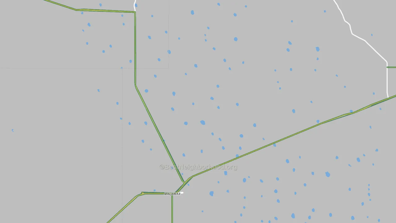 Maljamar, NM Map of Noise Levels in Maljamar