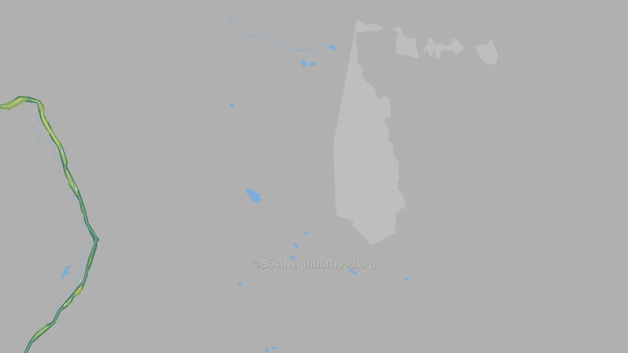 Marion Forks, OR Map of Noise Levels in Marion Forks