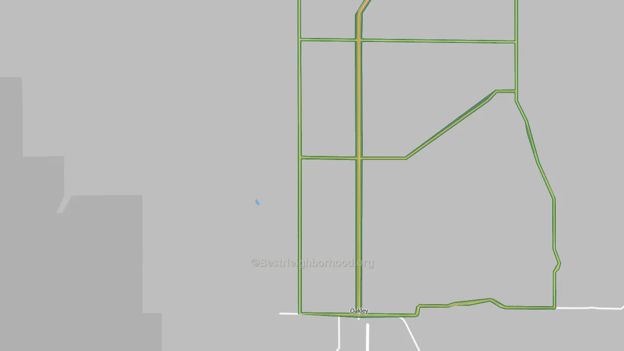 Marion, ID Map of Noise Levels in Marion