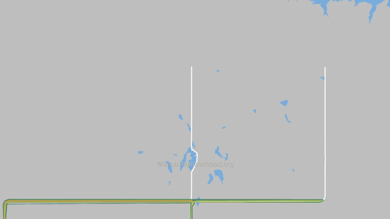 Marshall, ND Map of Noise Levels in Marshall