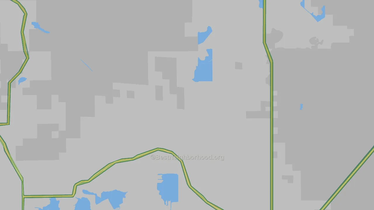 Mather, WI Map of Noise Levels in Mather