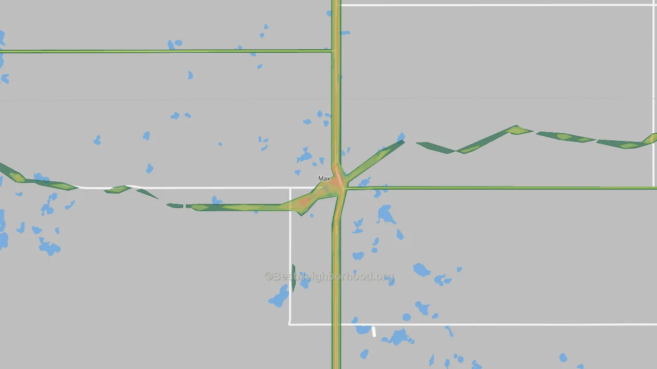 Max, ND Map of Noise Levels in Max