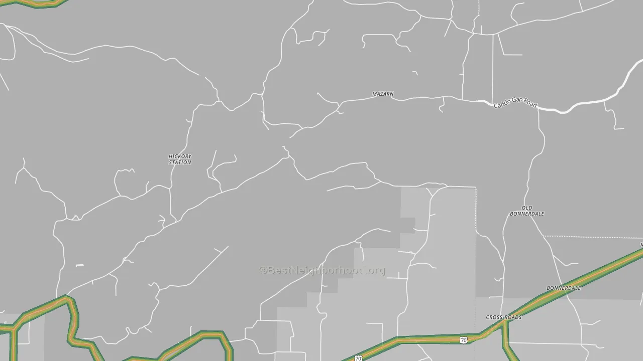Mazarn, AR Map of Noise Levels in Mazarn