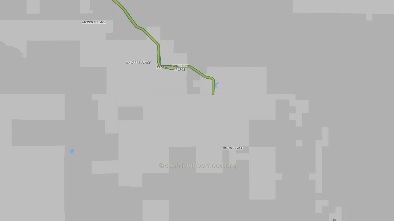McGaffey, NM Map of Noise Levels in McGaffey
