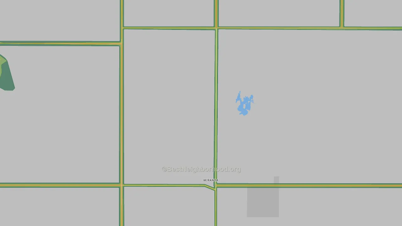 Miranda, SD Map of Noise Levels in Miranda