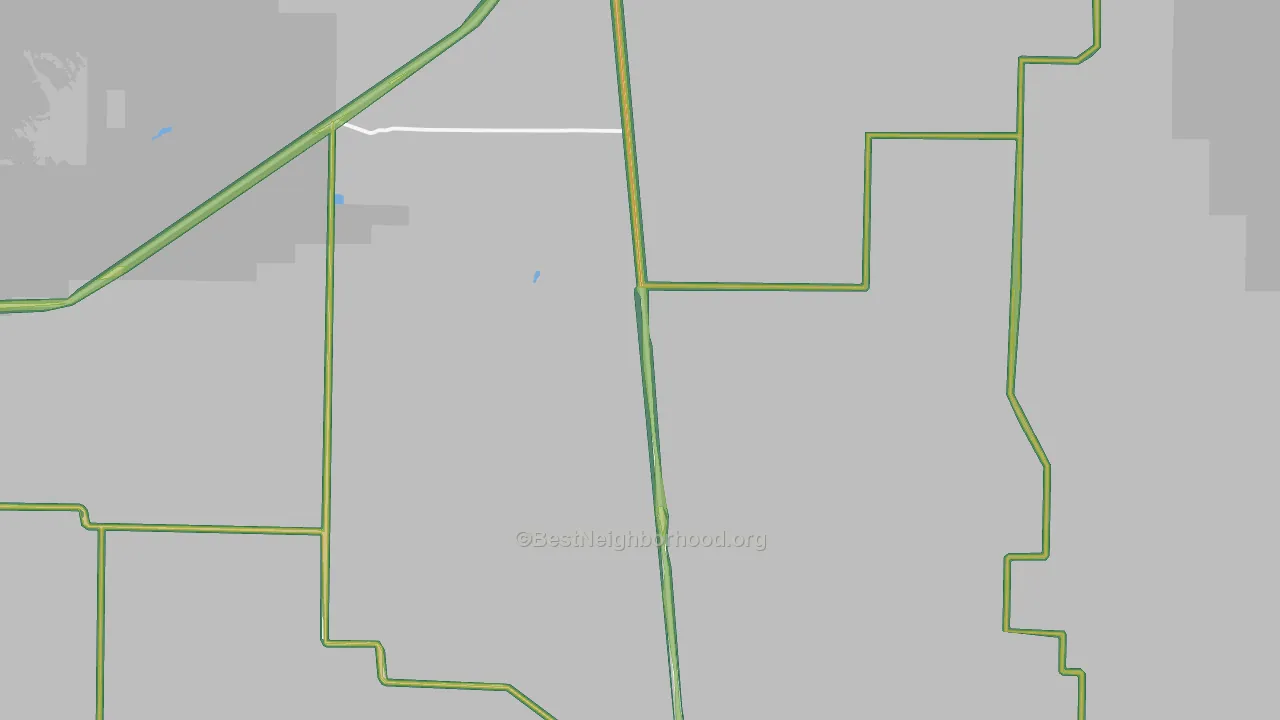 Moffat, CO Map of Noise Levels in Moffat
