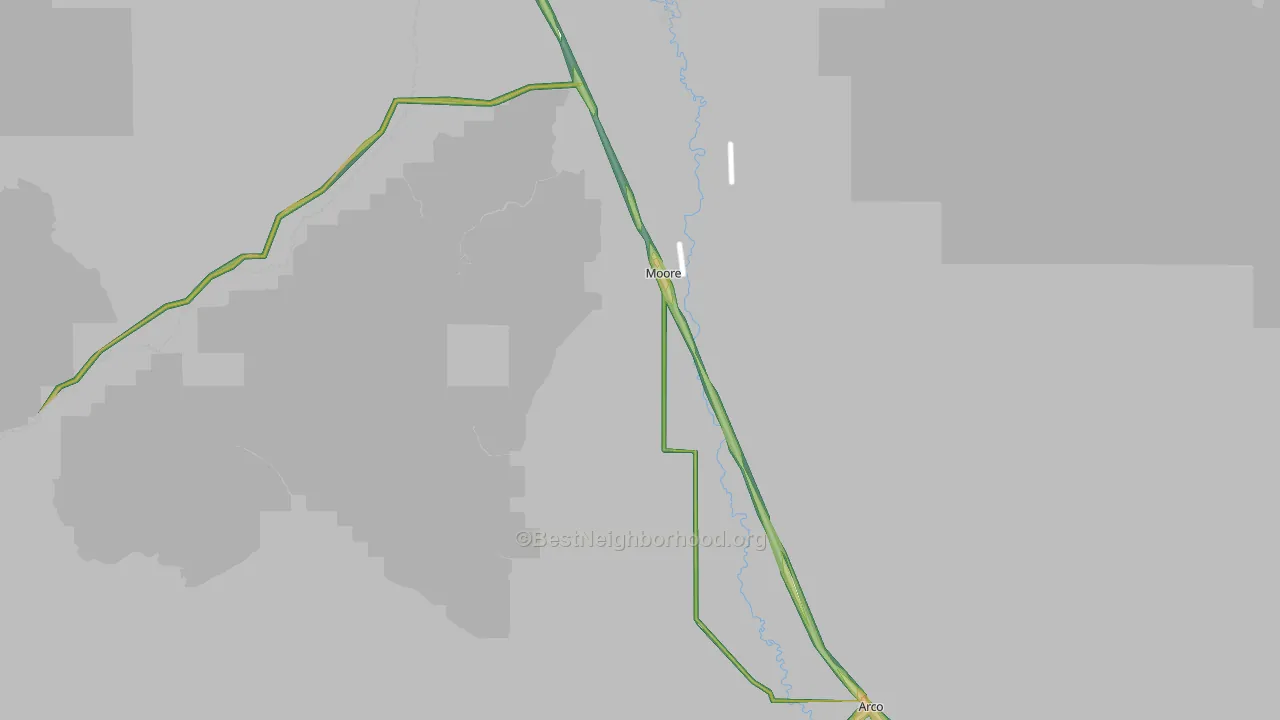 Moore, ID Map of Noise Levels in Moore