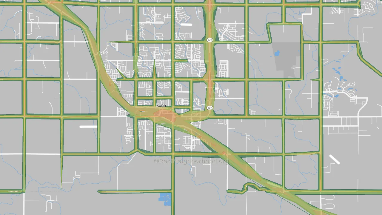 Mora, ID Map of Noise Levels in Mora