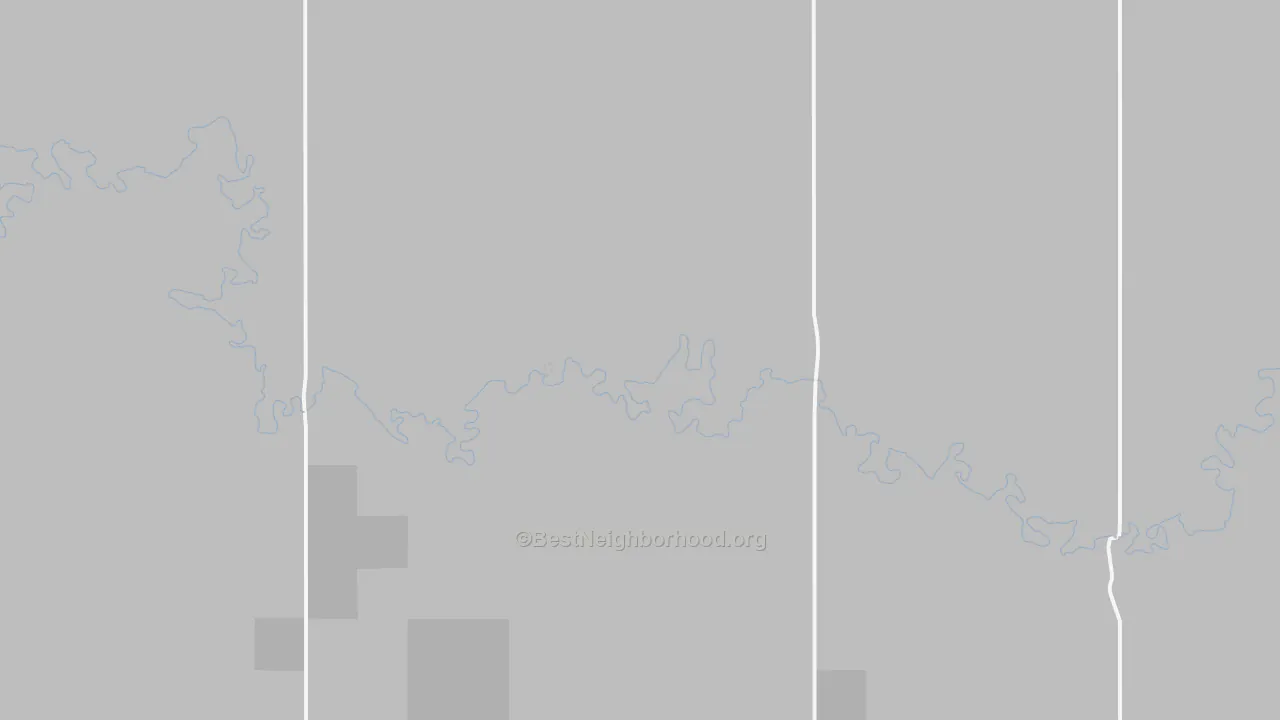 Morristown, ND Map of Noise Levels in Morristown