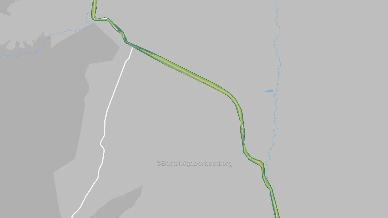 Mount Carmel Junction, UT Map of Noise Levels in Mount Carmel Junction