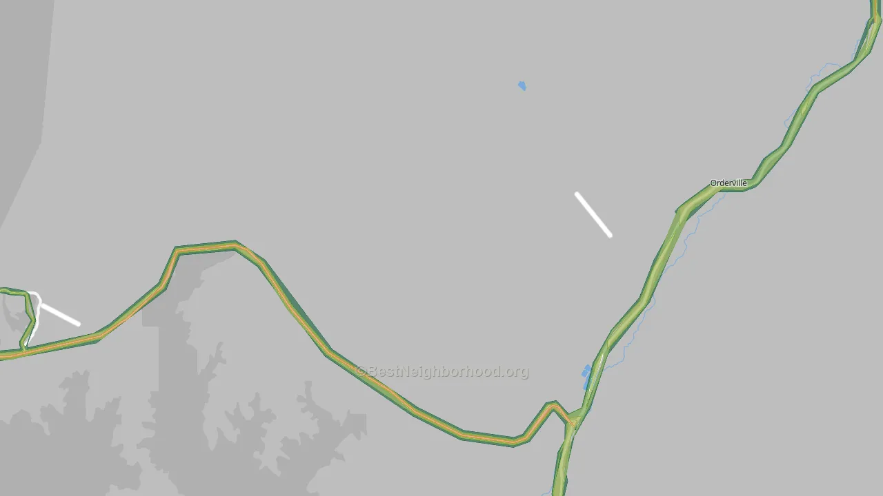 Mount Carmel, UT Map of Noise Levels in Mount Carmel