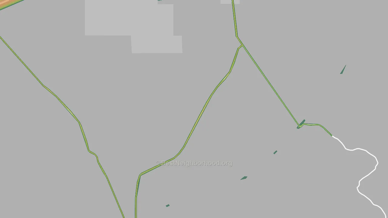 Mountain Pass, CA Map of Noise Levels in Mountain Pass